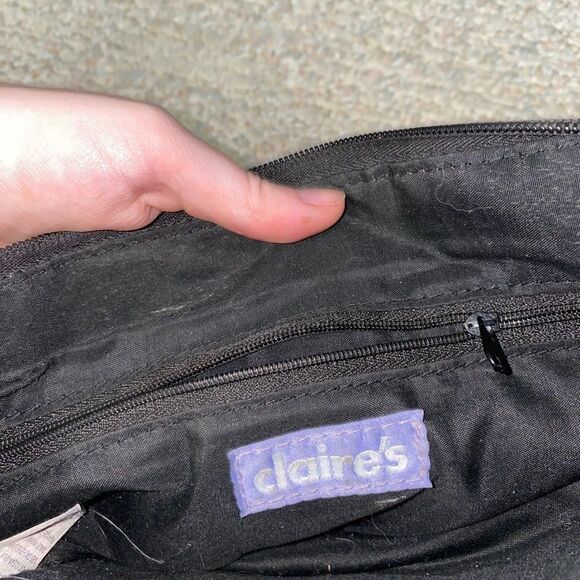 black & cream cross body purse - Picture 7 of 16